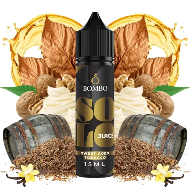 Bombo Solo Sweet Aged Tobacco 15ml/60ml