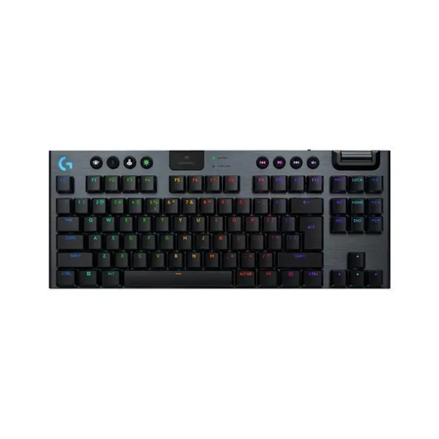 Logitech Gaming Keyboard G915 X Lightspeed GL Clicky Switches RGB TKL Black (920-012757)