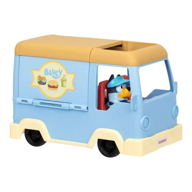 Bluey Καντίνα Food Truck Playset με Φιγούρα Bluey + Αξεσουάρ (BLYA4000) – Giochi Preziosi για Παιδιά 3+ Ετών 2