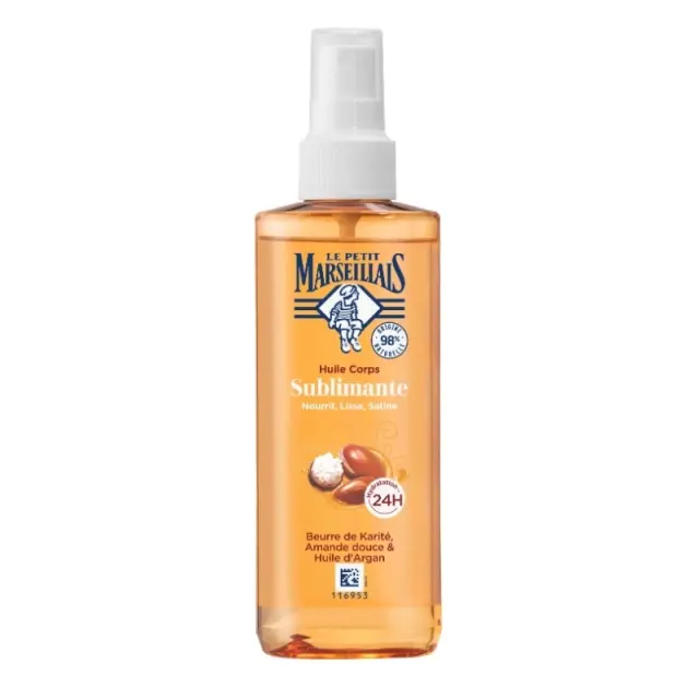 Le Petit Marseillais Λάδι Spray Σώματος Αργκάν/Καριτέ/Αμύγδαλο 150ml 2