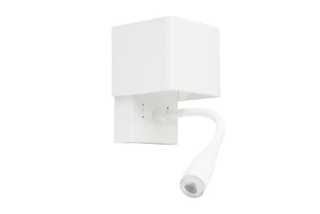 LED ΑΠΛΙΚΑ & ΣΠΟΤ ΤΟΙΧΟΥ TEΤΡΑΓΩΝΗ 9W ΛΕΥΚΗ