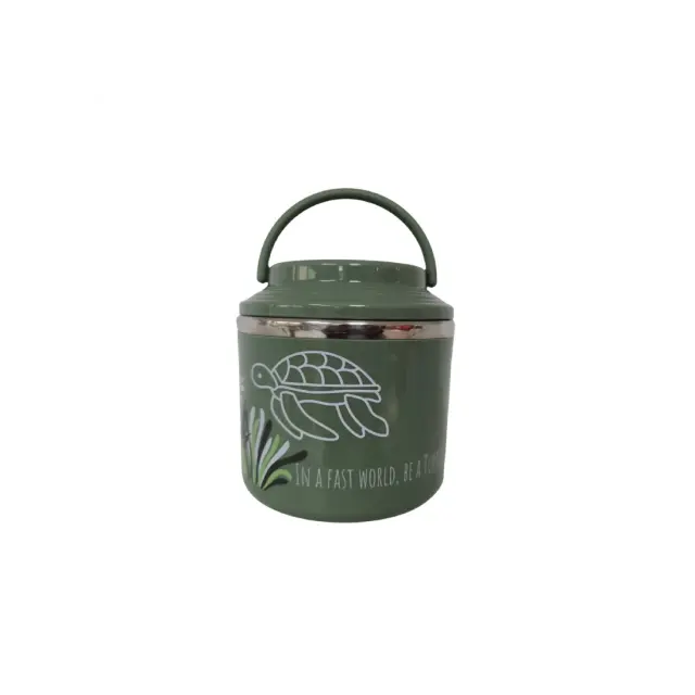 Ανοξείδωτο Δοχείο Φαγητού In A Fast World Be A Turtle 660ml ABO 314903