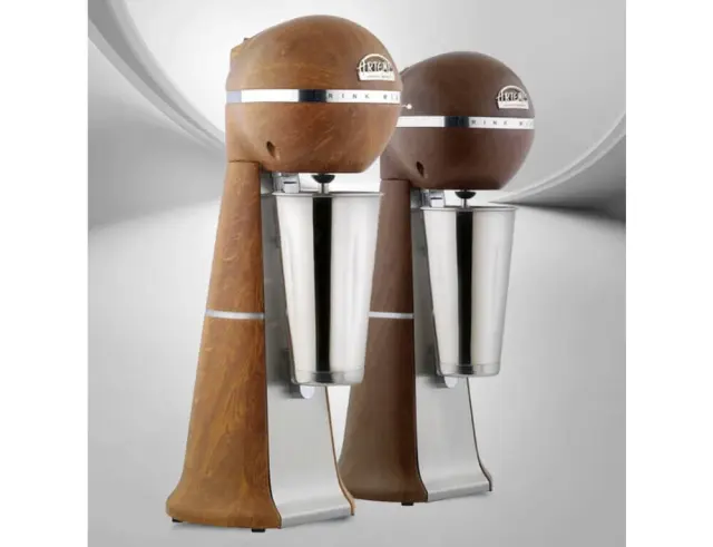 Επαγγελματική Φραπιέρα Artemis A-2001 Wood απλής λειτουργίας, με ισχύ 350W και 2 ταχύτητες - OakA-2001 ΔPYΣ 2