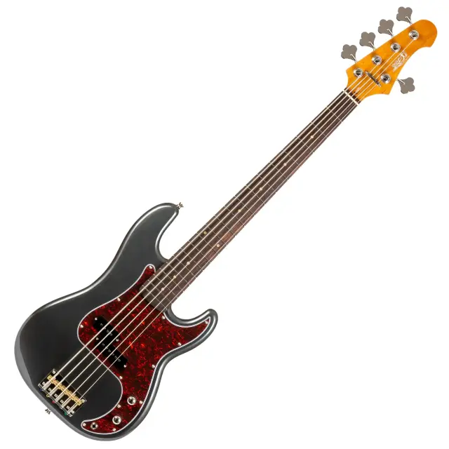 JET JPB-305 CRC Precision 5άχορδο Ηλεκτρικό Μπάσο Charcoal