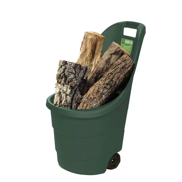Grasher Καρότσι κήπου πολλαπλών χρήσεων με ρόδες 60lt Πράσινο / 100785