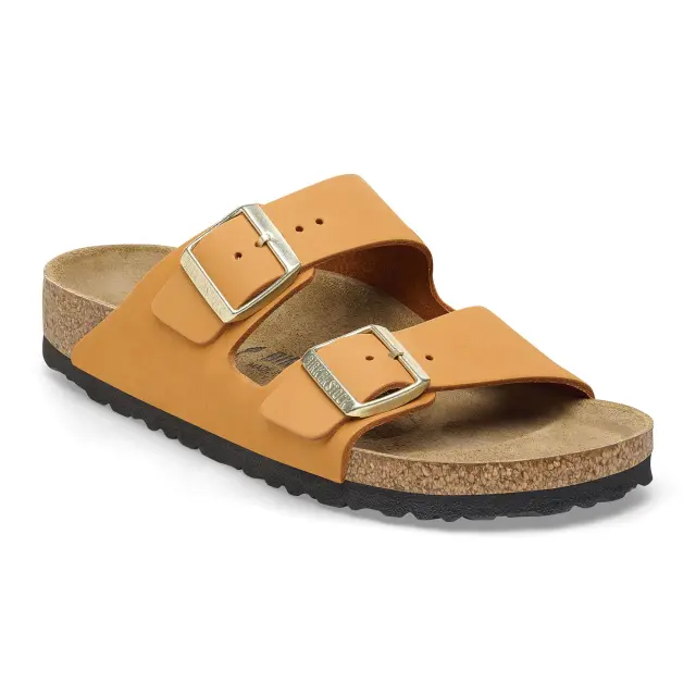 Σανδάλια Arizona Nubuk Leather Birkenstock Burnt Orange - 37