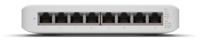 Ubiquiti UniFi Switch Lite 8 PoE Managed L2 Gigabit Ethernet (10-100-1000) Power over Ethernet (PoE) White
