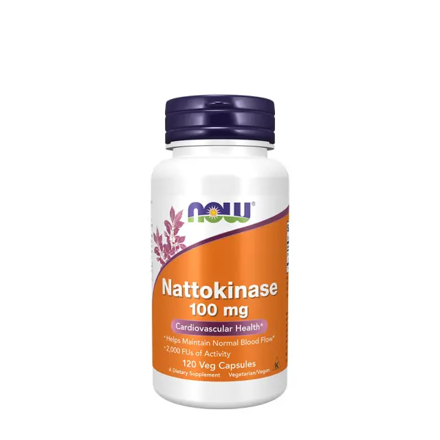 Now Foods Nattokinase 100 mg 120 Veg Capsules