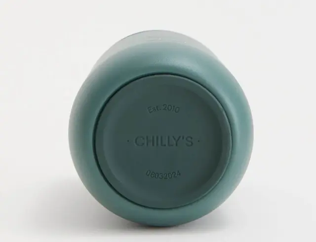 Ποτήρι Θερμός Series 2 Chilly's με χωρητικότητα 340ml και διατήρηση θερμοκρασίας 4h ζεστό - Pine Green 3