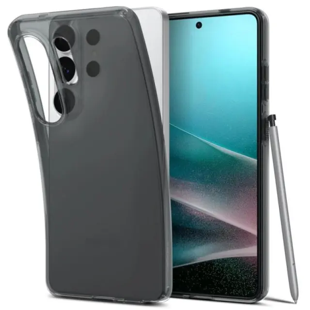 Θήκη TPU Spigen Samsung Galaxy S26 Ultra 5G Liquid Crystal Διάφανο-Γκρι N70984