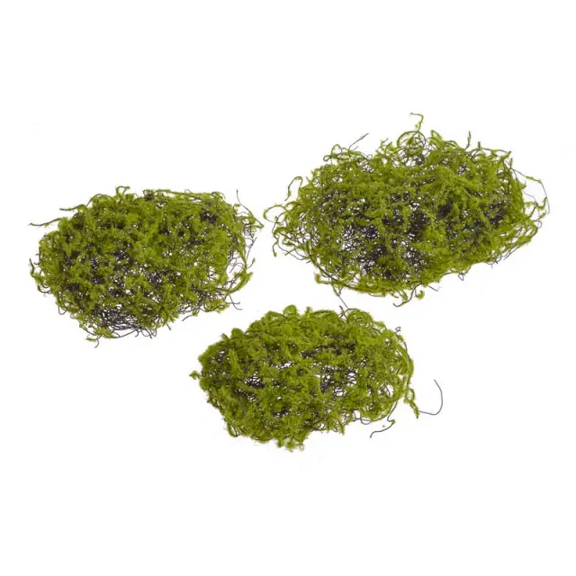 Φωλιές-moss για διακόσμηση, 3 τεμ.