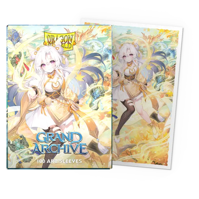 Dragon Shield Grand Archive Matte Art Sleeves Guo Jia, Heaven’s Favored (100 Sleeves) 2