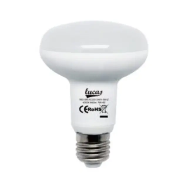 Λαμπτήρας LED R63 8W 6400K Lucas