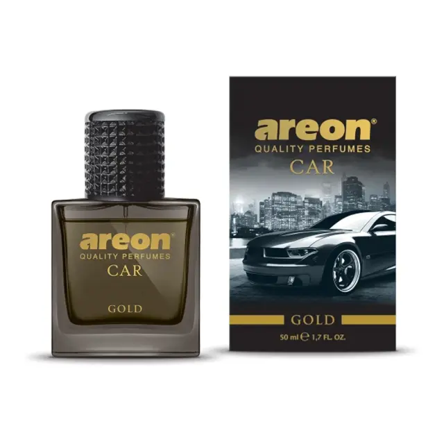 AREON PERFUME ΑΡΩΜΑΤΙΚΟ ΣΠΡΕΙ ΑΥΤΟΚΙΝΗΤΟΥ 50ML GOLD