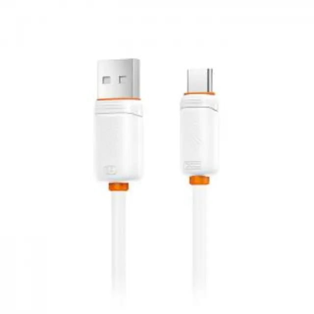 Καλώδιο High-Speed USB A αρσ. - USB Type-C αρσ. 15W, 1.00m σε λευκό χρώμα 2