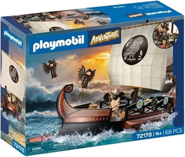 Playmobil History - Το καράβι του Οδυσσέα και οι Σειρήνες / 72178 (Playmobil)