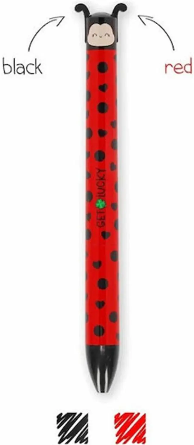 Legami Στυλό Click Clack Ladybug 2 χρωμάτων / CLICK0030 (Legami)