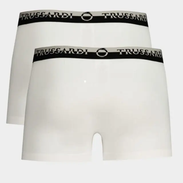 Trussardi Jeans- Ανδρικά Μποξεράκια 2Pack TRU2UTR03-01WHIT Λευκό - XL 2