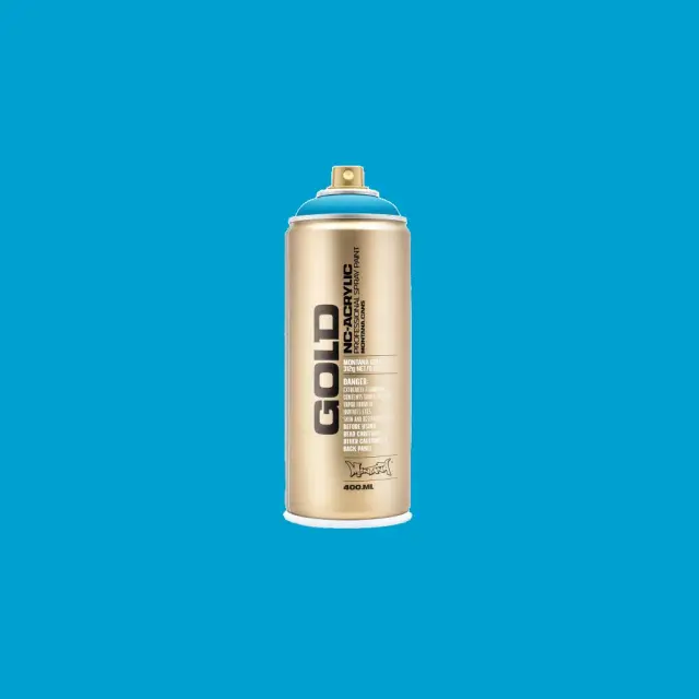 Montana Gold Spray Paint 400ml G5040 Light Blue