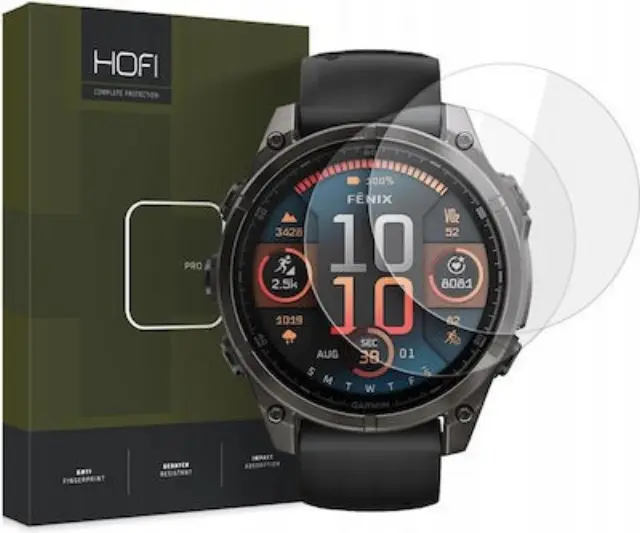 Hofi® Glass Pro+ για Garmin Fenix 8 (51mm) 2τμχ