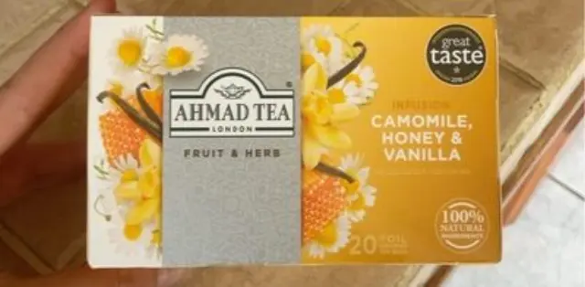 Ahmad Tea CAMOMILE HONEY & VANILLA (Fruit & Herb) - 20 φακελάκια