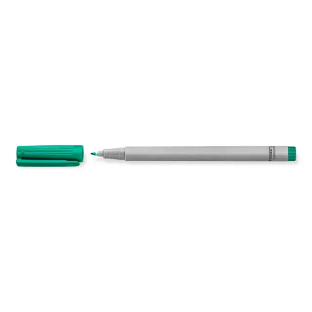 Μαρκαδόρος Staedtler Lumocolor F Πράσινο 316-5 (πάχος μύτης 0,6mm)