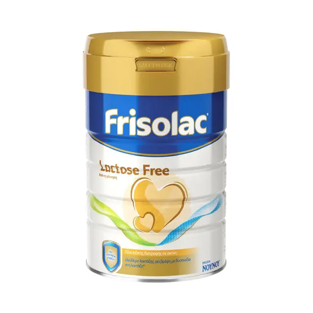 Frisolac Lactose Free Γάλα σε Σκόνη Χωρίς Λακτόζη για Βρέφη (0m+) 400g