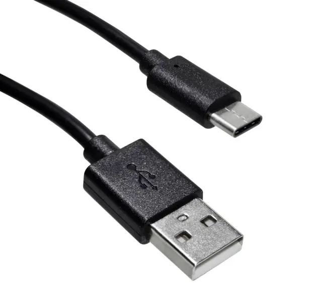 Καλώδιο σύνδεσης Jasper USB-C 2.1Α Μαύρο 1.5m