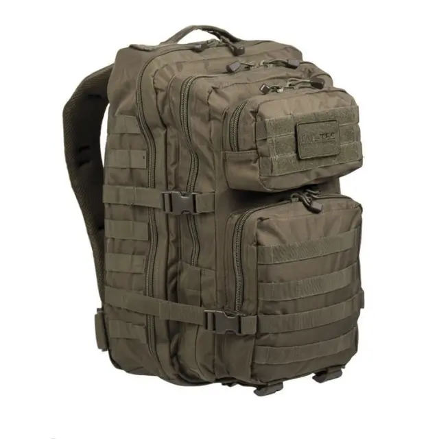 Mil-Tec US Assault Backpack Large Olive-Σακίδιο Πλάτης 36 Λίτρων Χακί - 06-Χακί-Olive Green