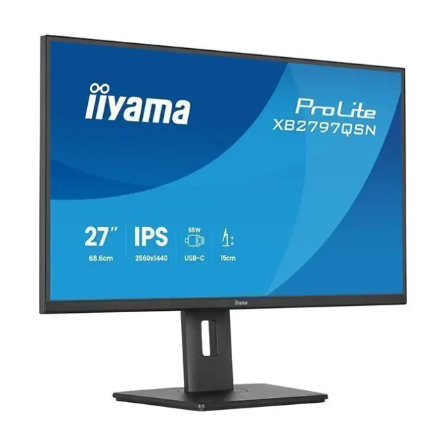 IIYAMA Monitor 27" ProLite XB2797QSN IPS QHD Black (XB2797QSN-B1) 3
