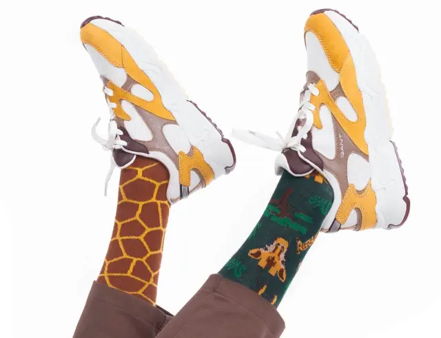 Κάλτσες The Giraffe Many Mornings με μέγεθος 39-42 - ΕνηλίκωνThe Giraffe Regular 39-42 2