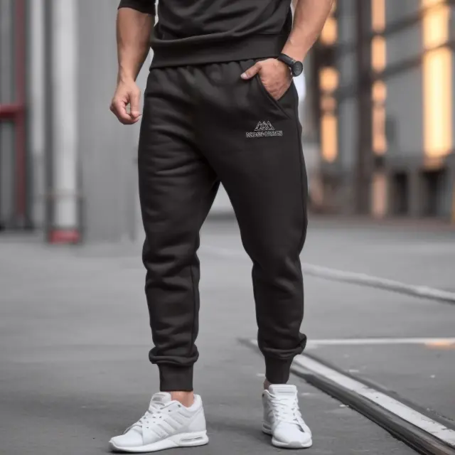 Φόρμα Noshame® Μαύρη με τύπωμα - 612306 - XXL