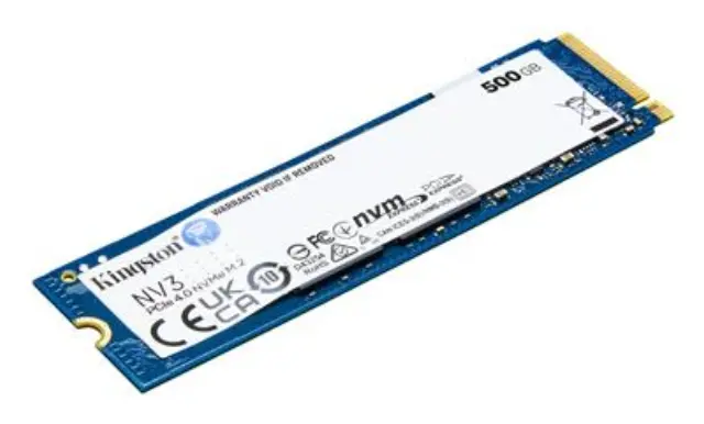 Kingston Δίσκος SSD NV3 500GB M.2 NVMe PCI Express 4.0 (SNV3S/500G)