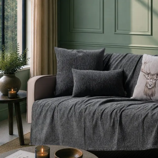 Ριχτάρι Richmond 11 Coral Grey TEORAN Τετραθέσιο 180x350cm 2