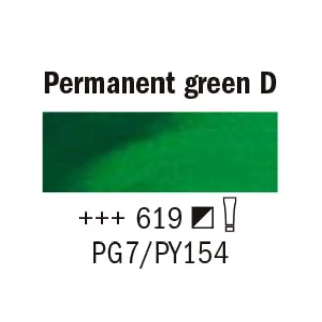 Λάδι Νερού Talens Van Gogh H2Oil - 619 Permanent Green Deep - 150ml