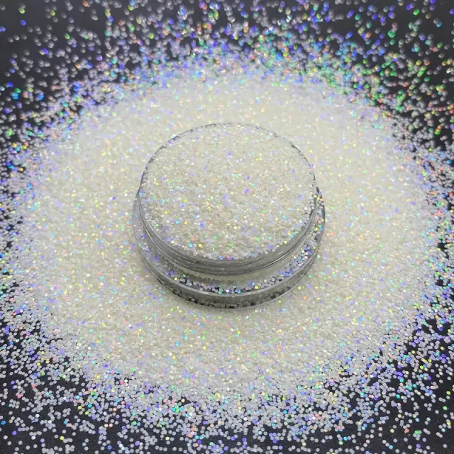 Χρυσόσκονη Chunky - Glitter 20gr, Λευκό ιριδίζον