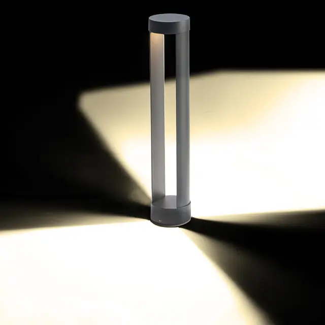 LED COB POST LUMINAIRE 9W 200LM 79° 230V AC 3.000K DARK GREY CRI80 IP54 30.000HRS / LG3271G-550