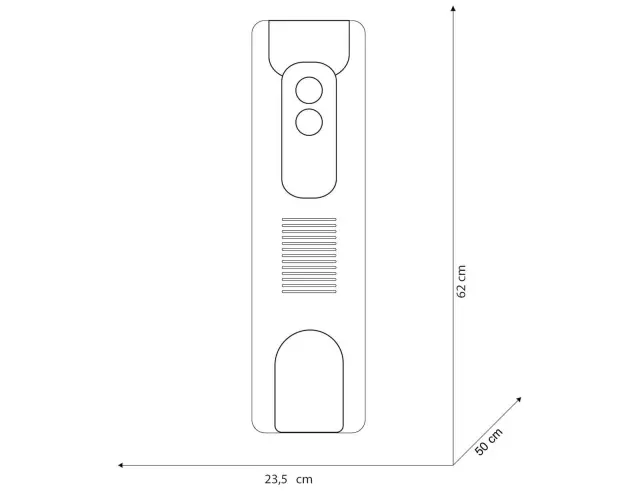 Καλοριφέρ Λαδιού Olimpia Splendid CaldoRad 11 με ισχύ 2500W και 2 επίπεδα θέρμανσης - White 3