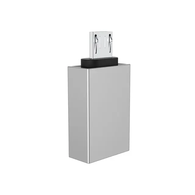 Αντάπτορας Borofone Micro USB to USB Silver