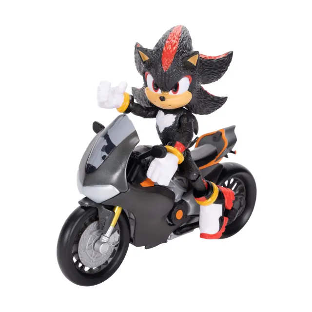 Sonic 3 Movie - 5" Shadow Figure w/ motorcycle (424064) - Toys