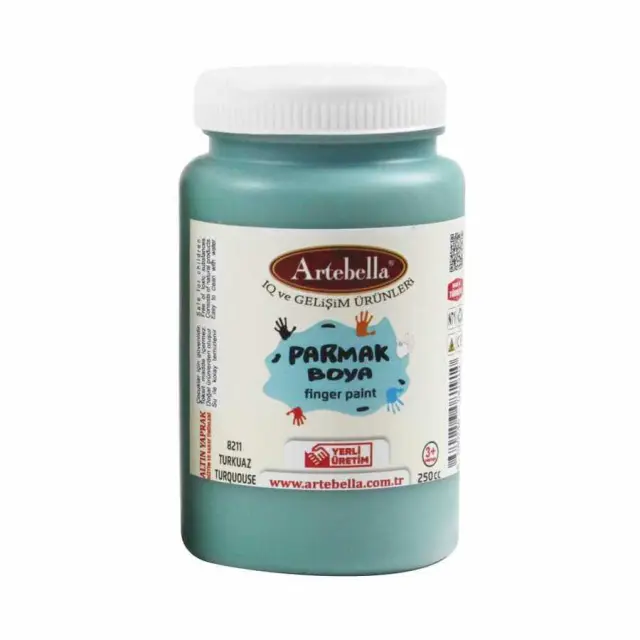 Artebella Δακτυλομπογιά - 8211 Turquoise - 250ml