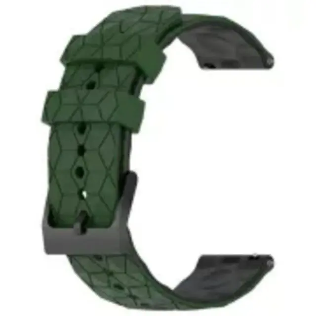 Beline® Football Texture Λουράκι για Ρολόι 20mm-Green