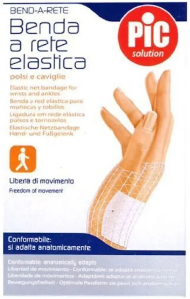 PIC Solution Ανατομικός Δικτυωτός Σύνδεσμος για Καρπούς και Αστραγάλους, 1 τεμάχιο