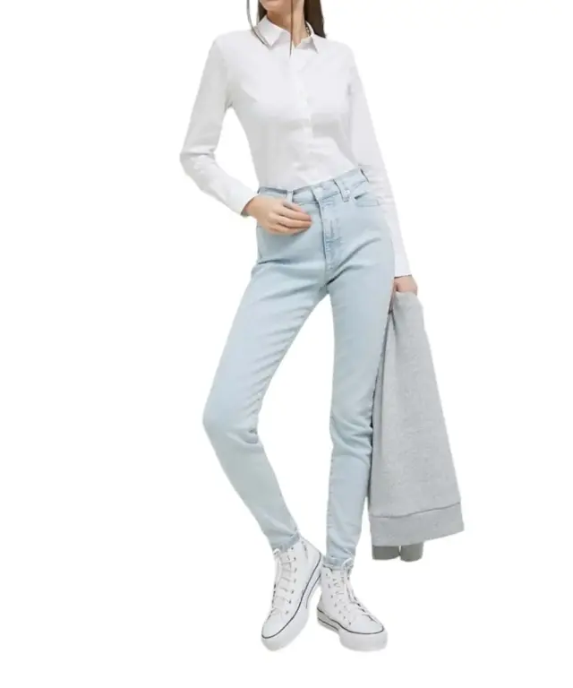 Tommy Hilfiger - Γυναικείο Jean Th Skinny Fit Sylvia DW0DW15512-1AB Γαλάζιο