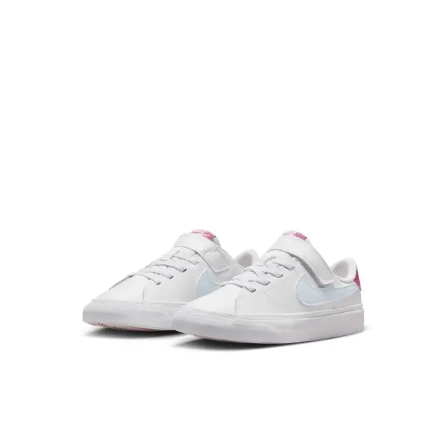 Nike Court Legacy (PSV) (DA5381-116) - Λευκό-Ροζ 3