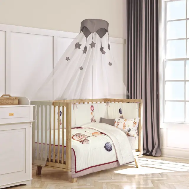 Πάπλωμα Κούνιας 110x150 Beige - Bordeaux - Ochre 8850 Greenwich Polo Club 3