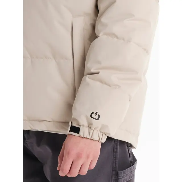 Emerson Hooded Puffer Jacket (242.EM10.79-ECRU) - Εκρού 2