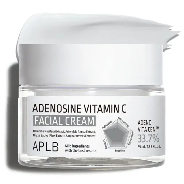 APLB Adenosine Vitamin C Facial Cream ενυδατική κρέμα προσώπου με αδενοσίνη και βιταμίνης C - 55ml