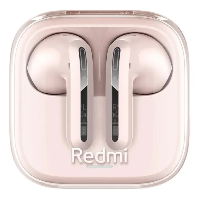 Wireless Bluetooth Xiaomi Redmi Buds 6 Active BHR8395GL Bluetooth v5.4 IPX4 με Noise Cancellation Ροζ 2