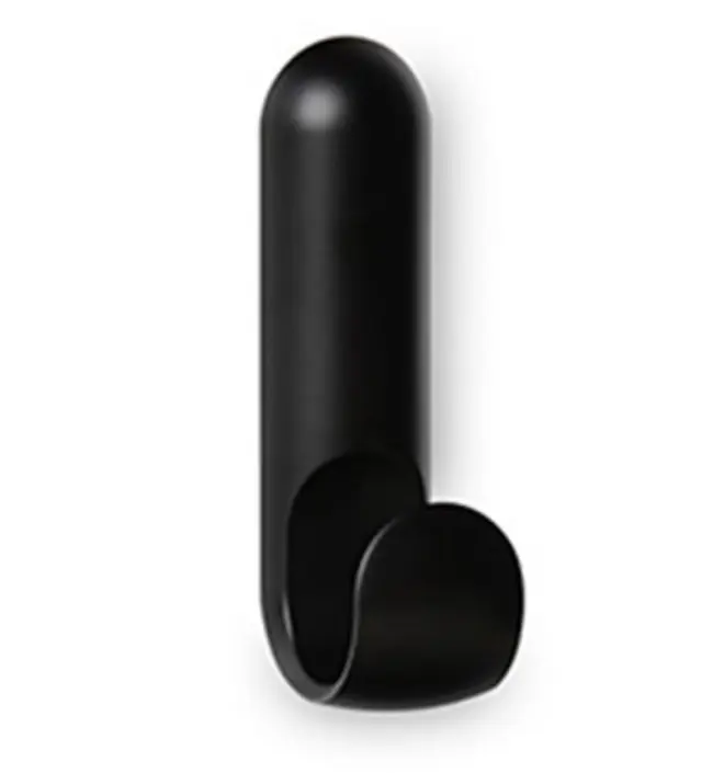 ΚΡΕΜΑΣΤΡΑ ΑΥΤΟΚΟΛΛΗΤΗ INOFIX ATLAS 2181 111X31X42MM ΜΕ ΑΝΤΟΧΗ ΕΩΣ 2,5KG Μαύρο